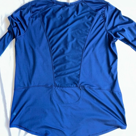 C9 by Champion Long Sleeve Athletic Blue Top Sz L - Picture 3 of 6
